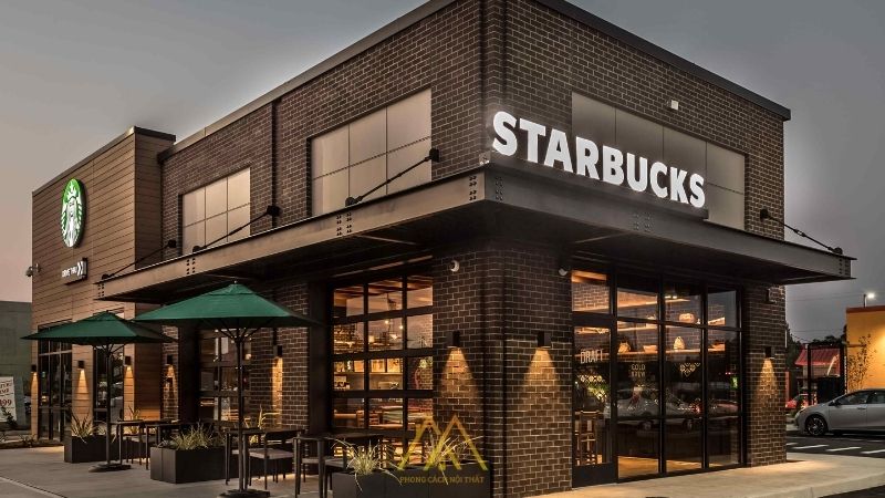 Thiết kế quán Starbuck