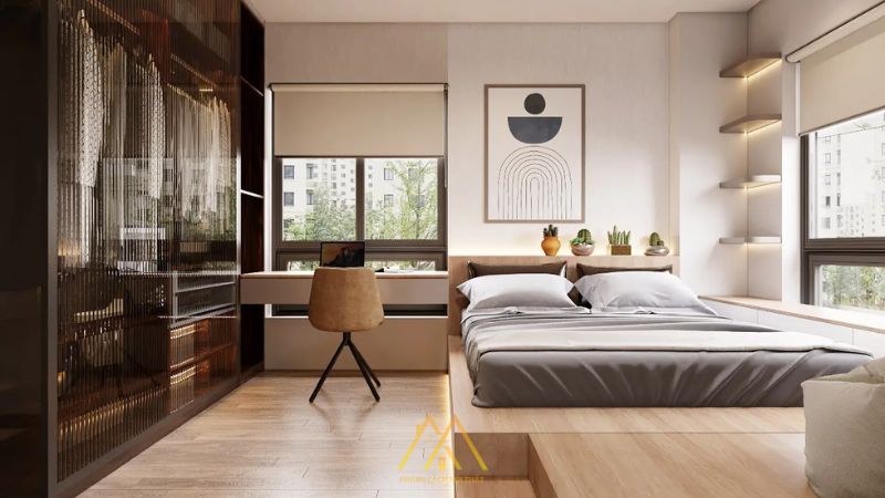 Mẫu thiết kế nội thất phòng ngủ Minimalist cao cấp