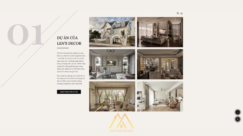 Len’s Decor - Đơn vị thiết kế ấn tượng