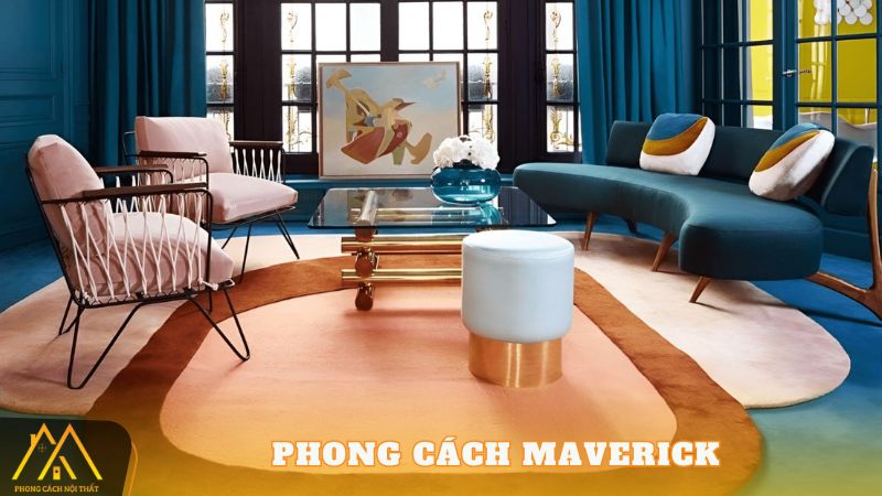 Phong cách Maverick trong nội thất - Xu hướng mới cho người cá tính