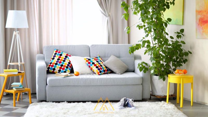 Sai lầm 2: Mua sofa vải có đệm bọc liền 