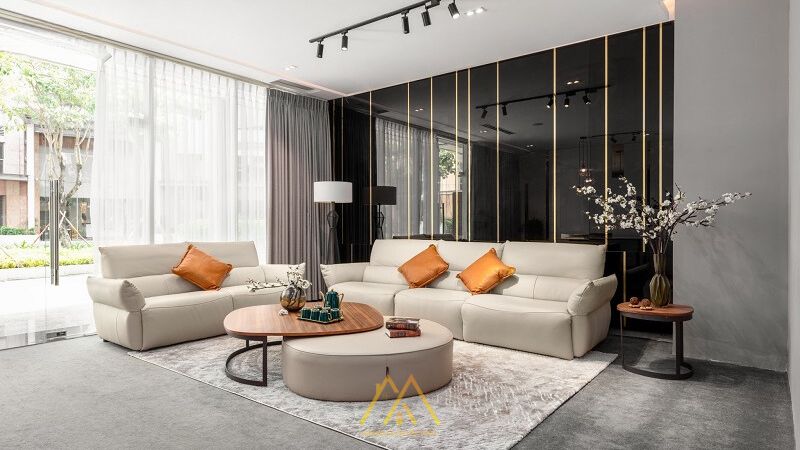 Đặt ghế sofa tránh vị trí đối diện cửa chính