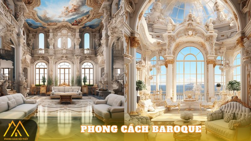 Phong cách Baroque - Hơn cả xa hoa, đó là nghệ thuật trong nội thất